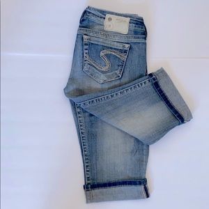 Silver Jeans Tuesday Bermuda NWOT